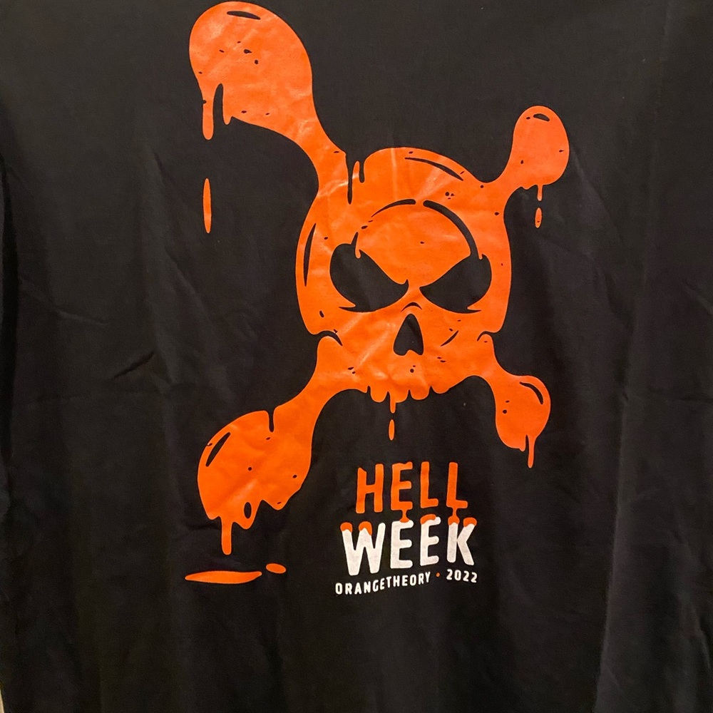 Orangetheory 2022 Hell Week Unisex T-Shirt Men’s Size M